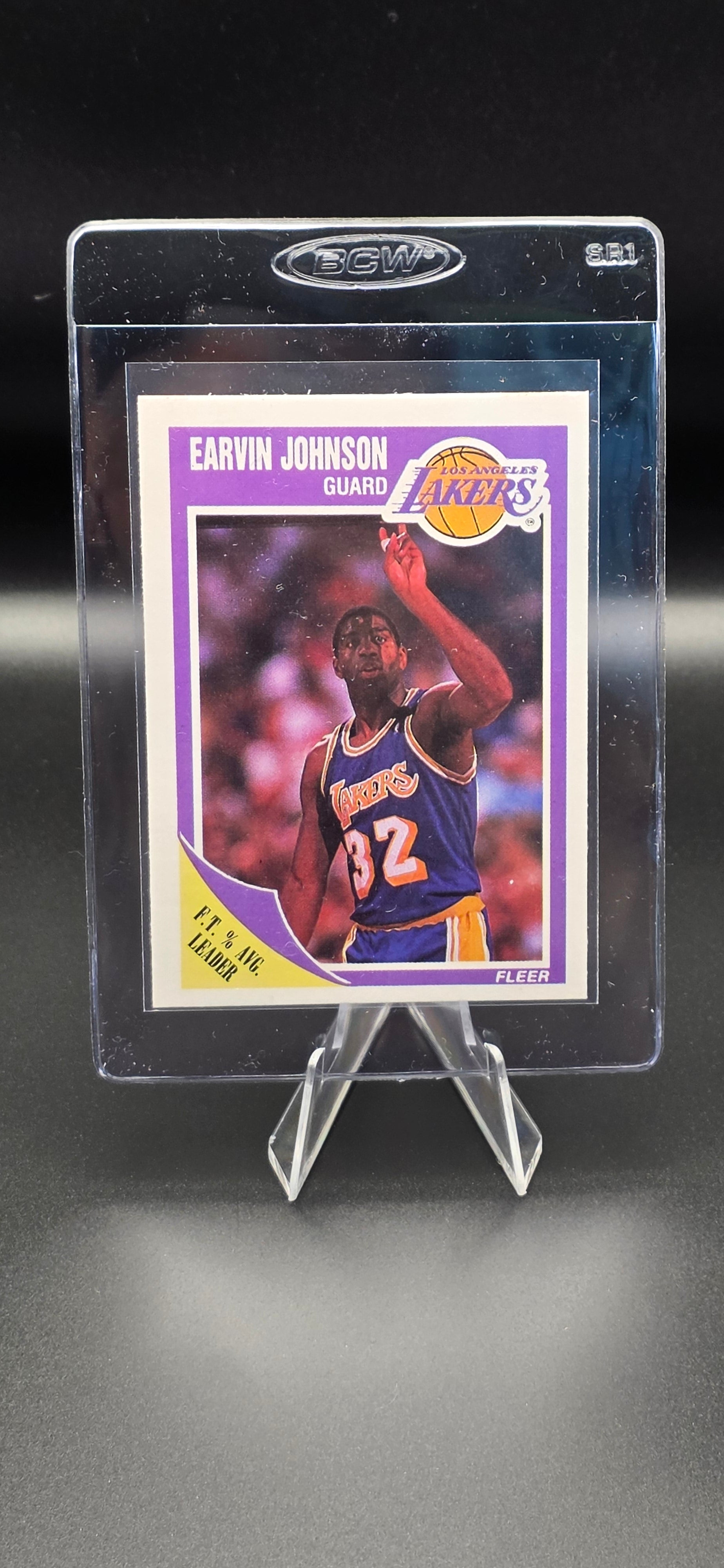 1989-90 Fleer Earvin Johnson #77