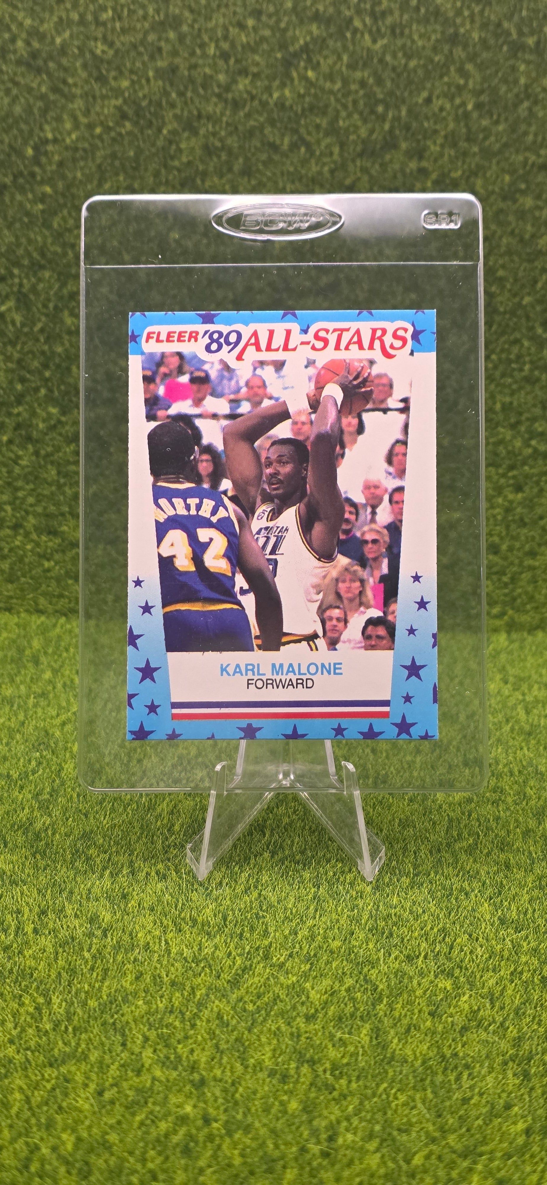 1989-90 Fleer All-Stars Sticker - Karl Malone #1