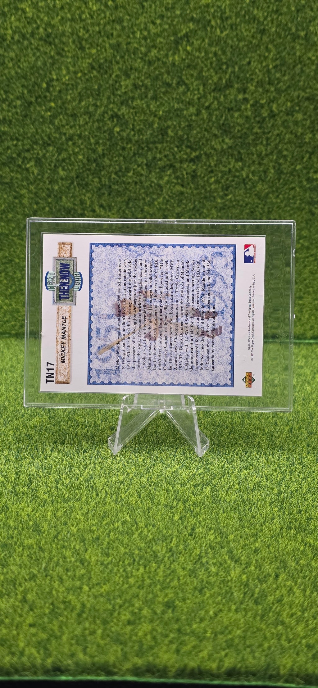 1993 Upper Deck - Then & Now Mickey Mantle #TN17