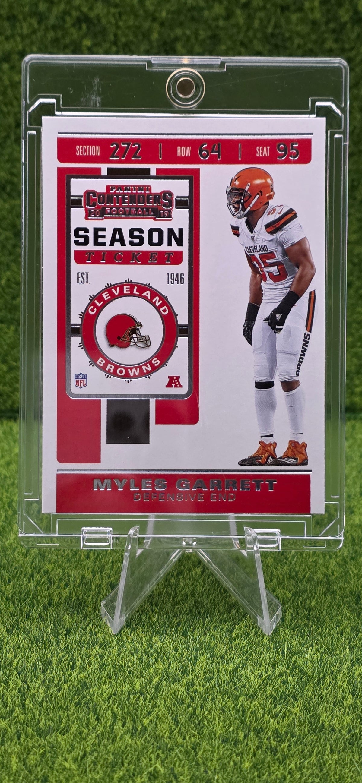 2019 Panini Contenders - Season Ticket Myles Garrett #19