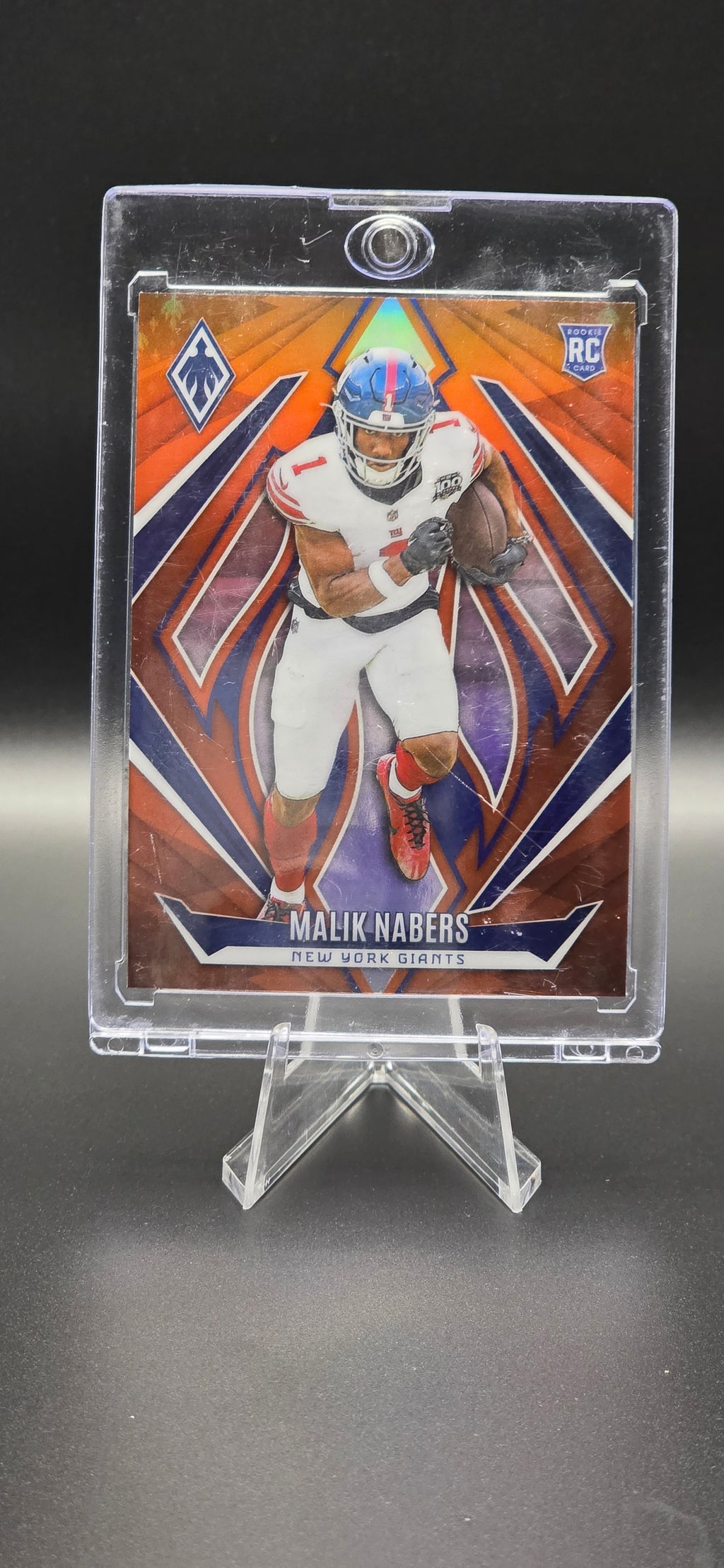 2024 Panini Phoenix Rookies Orange Malik Nabers #221 (RC)