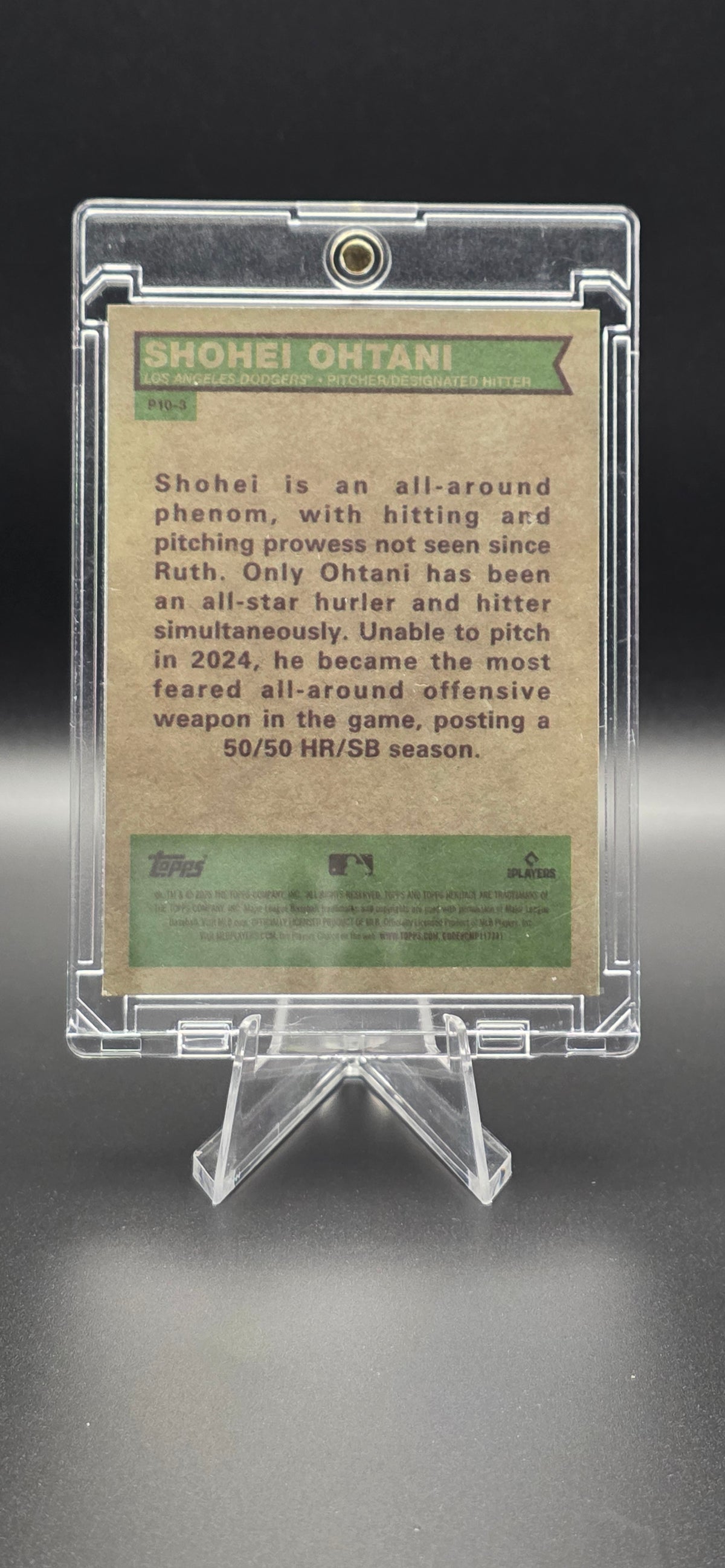 2026 Topps Heritage High Number Perfect 10's Shohei Ohtani #P10-3
