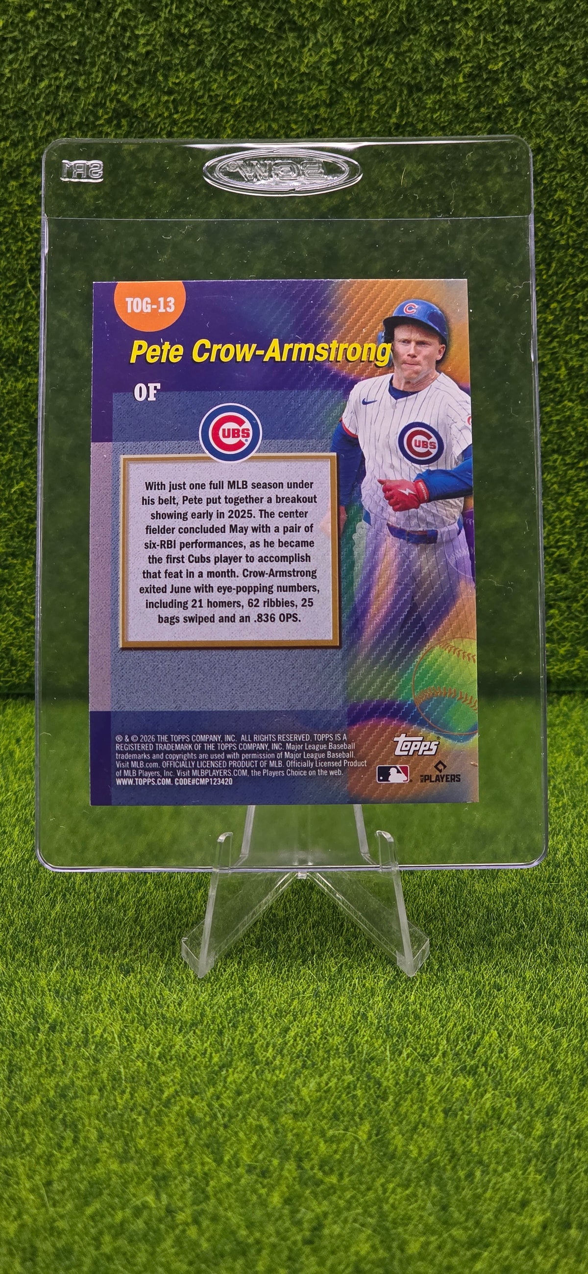 2026 Topps Series 1 - Titans of the Game Pete Crow-Armstrong  #TOG-13