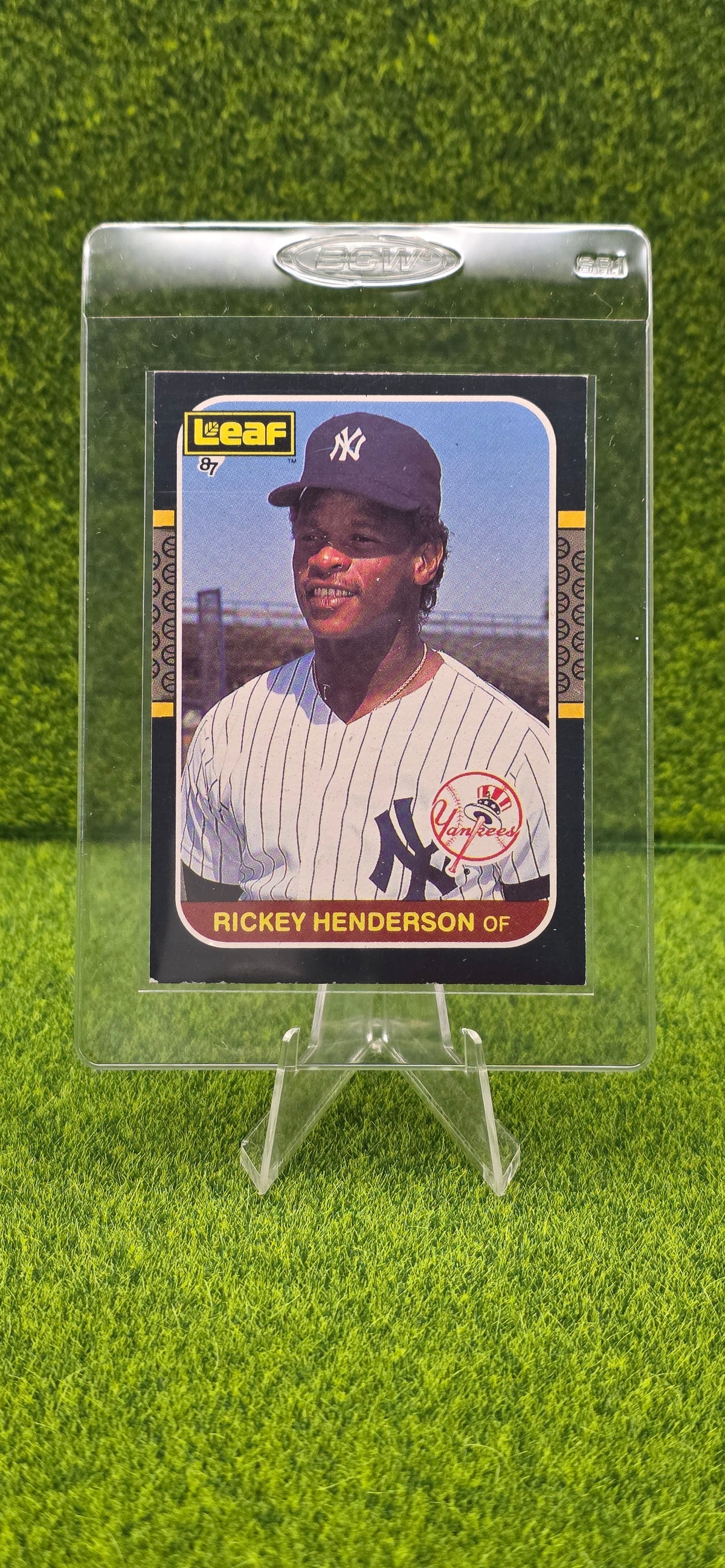 1987 Leaf - Rickey Henderson #191