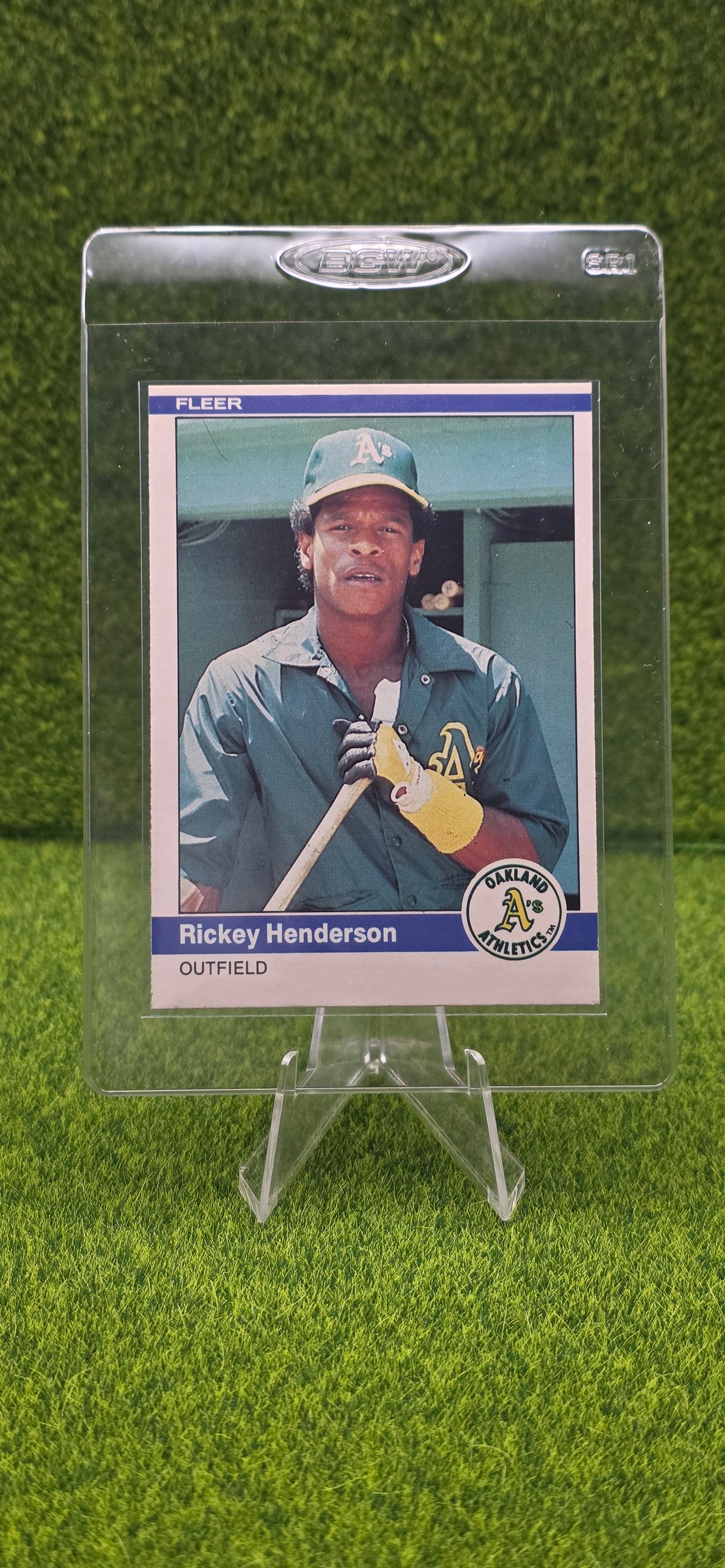 1984 Fleer - Rickey Henderson #447