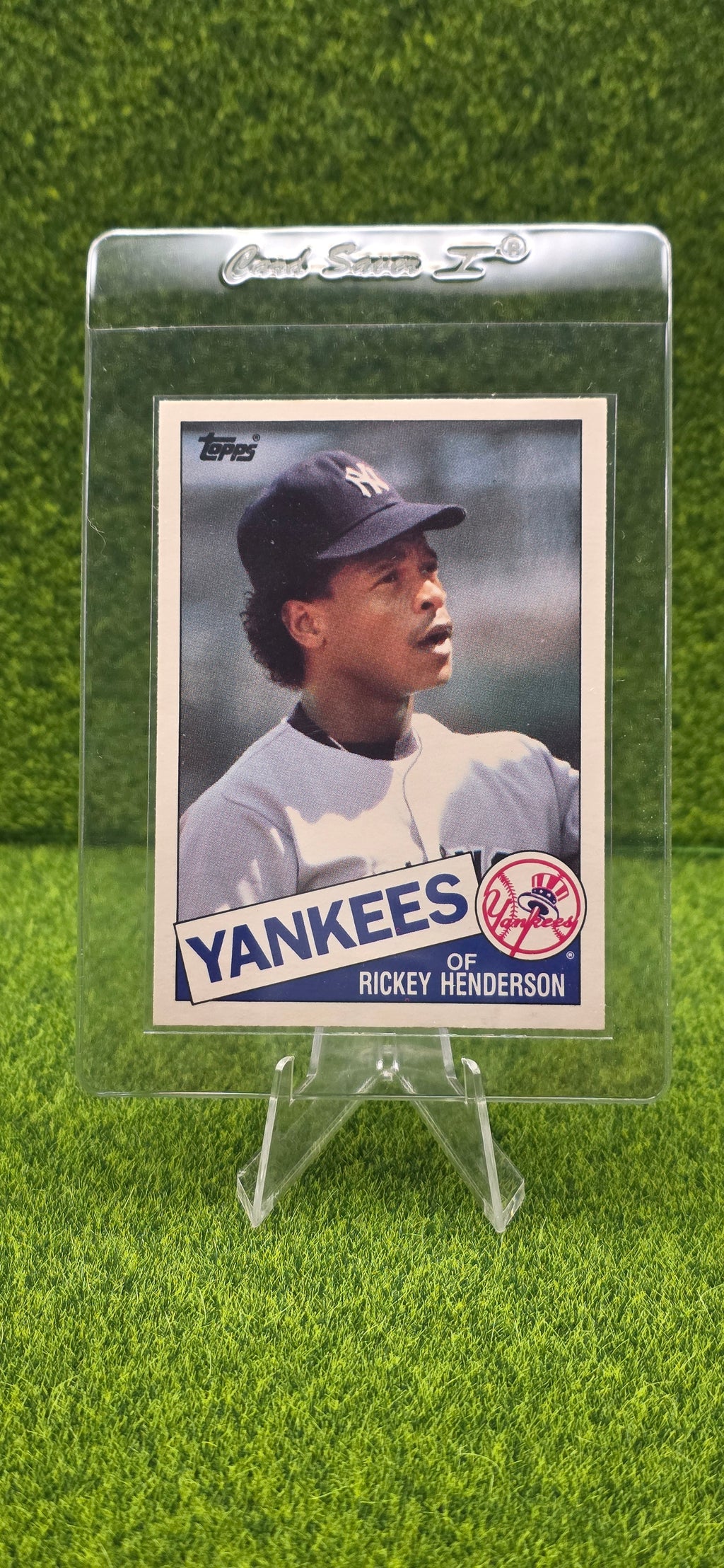 1985 Topps Traded - Rickey Henderson #49T