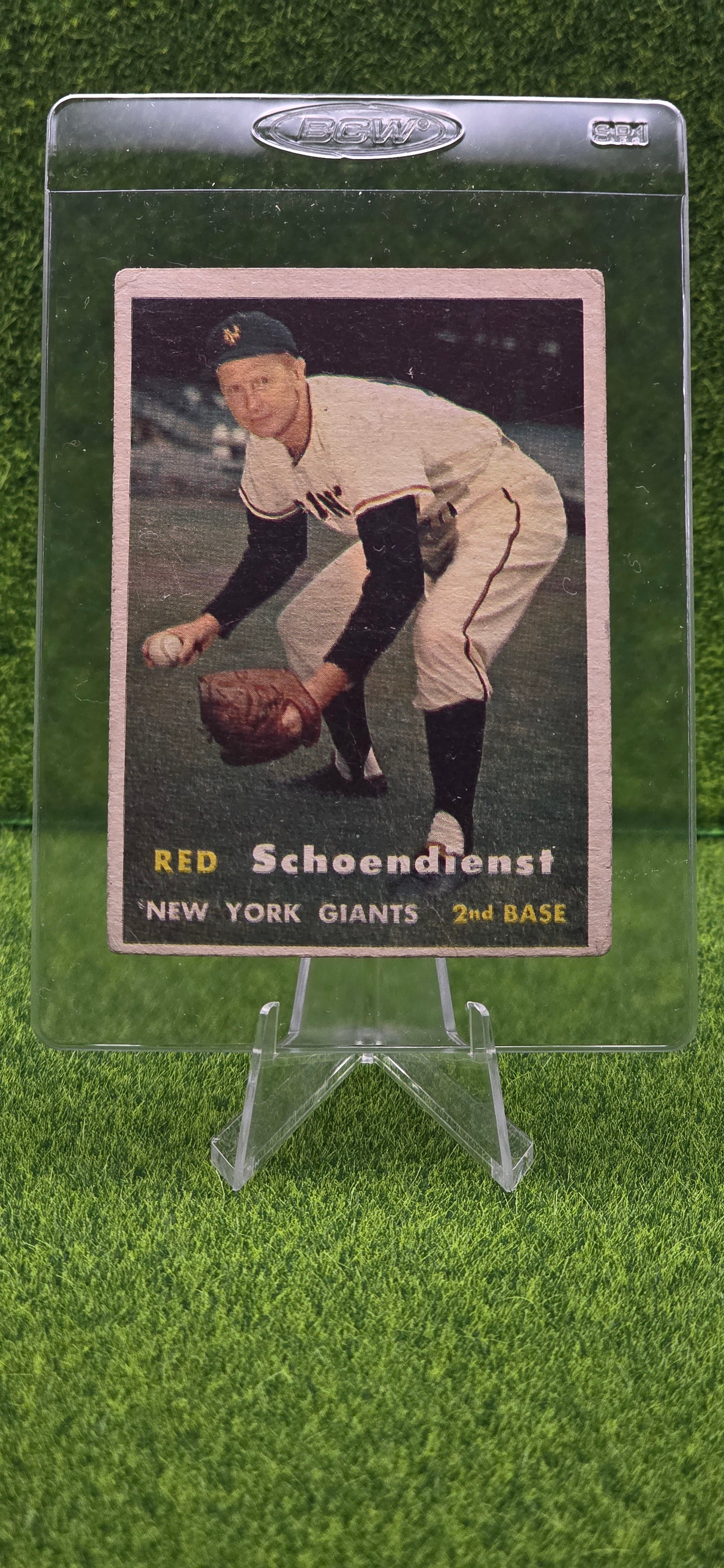 1957 Topps - Red Schoendienst #154