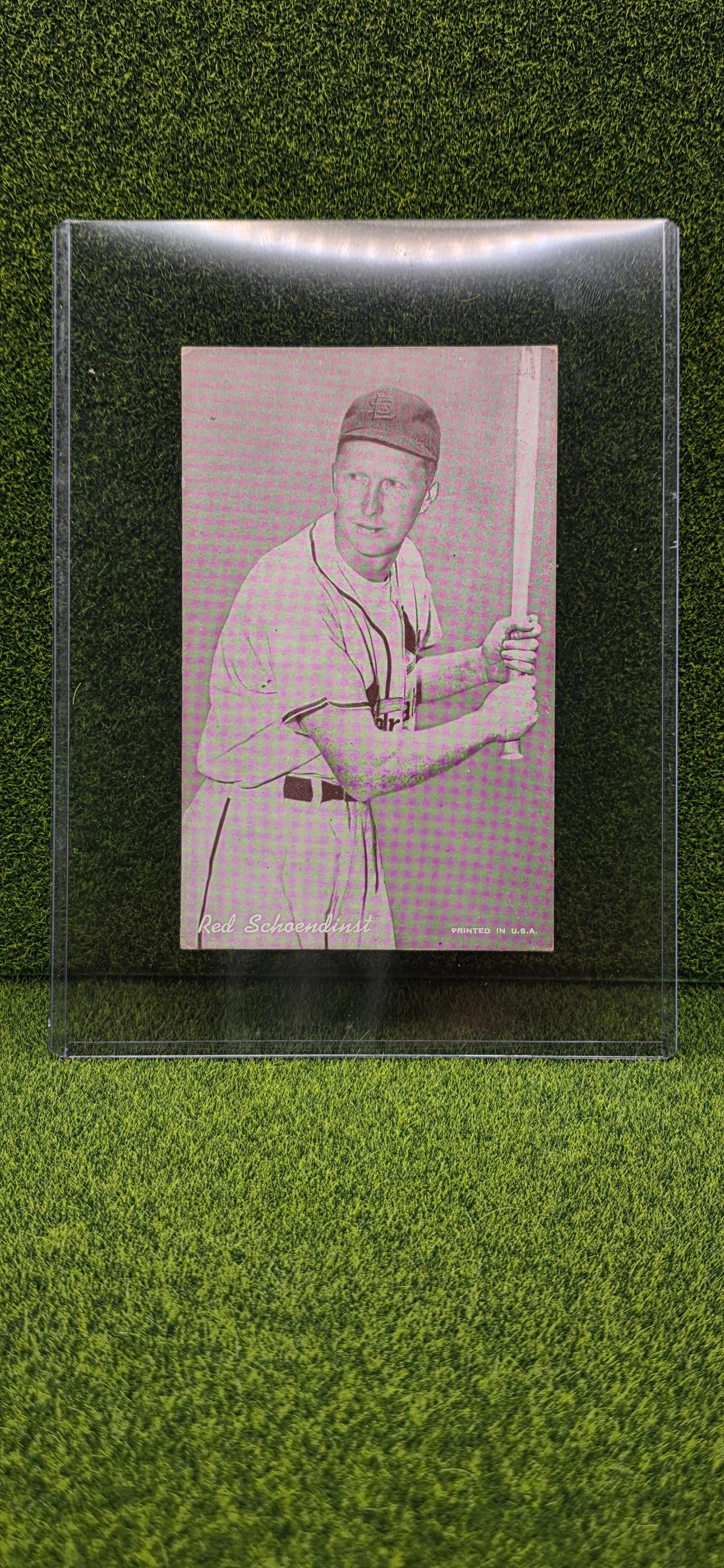 1947-66 Exhibits - W461 Red Schoendienst Batting (RC)