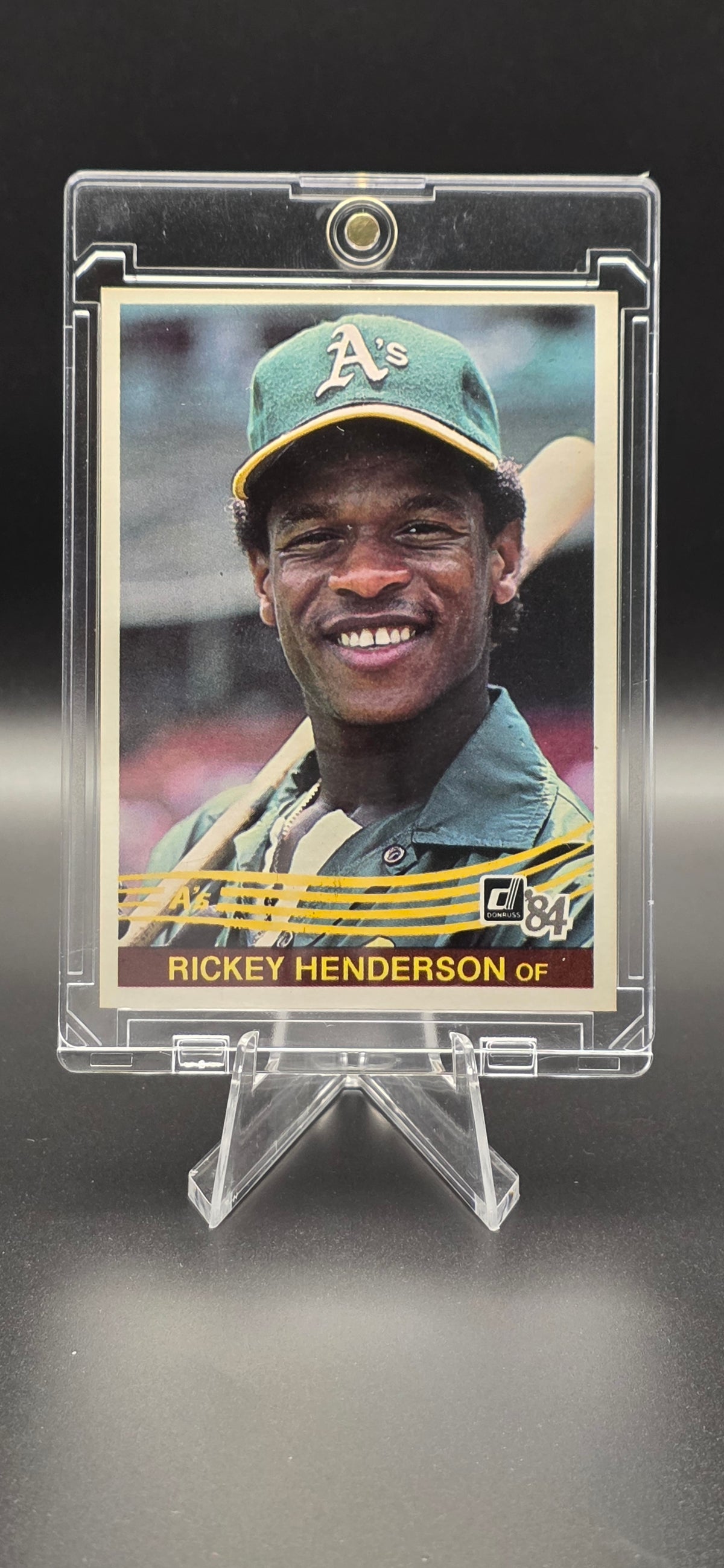 1984 Donruss Rickey Henderson #54