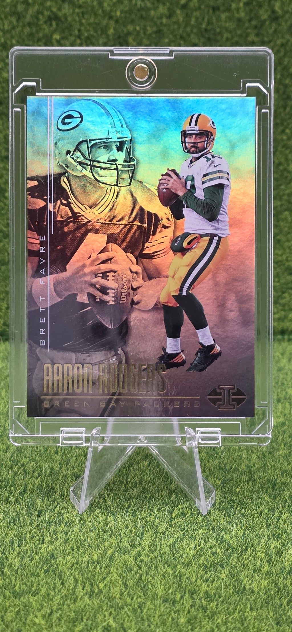 2017 Panini Illusions - Brett Favre and Aaron Rodgers #33