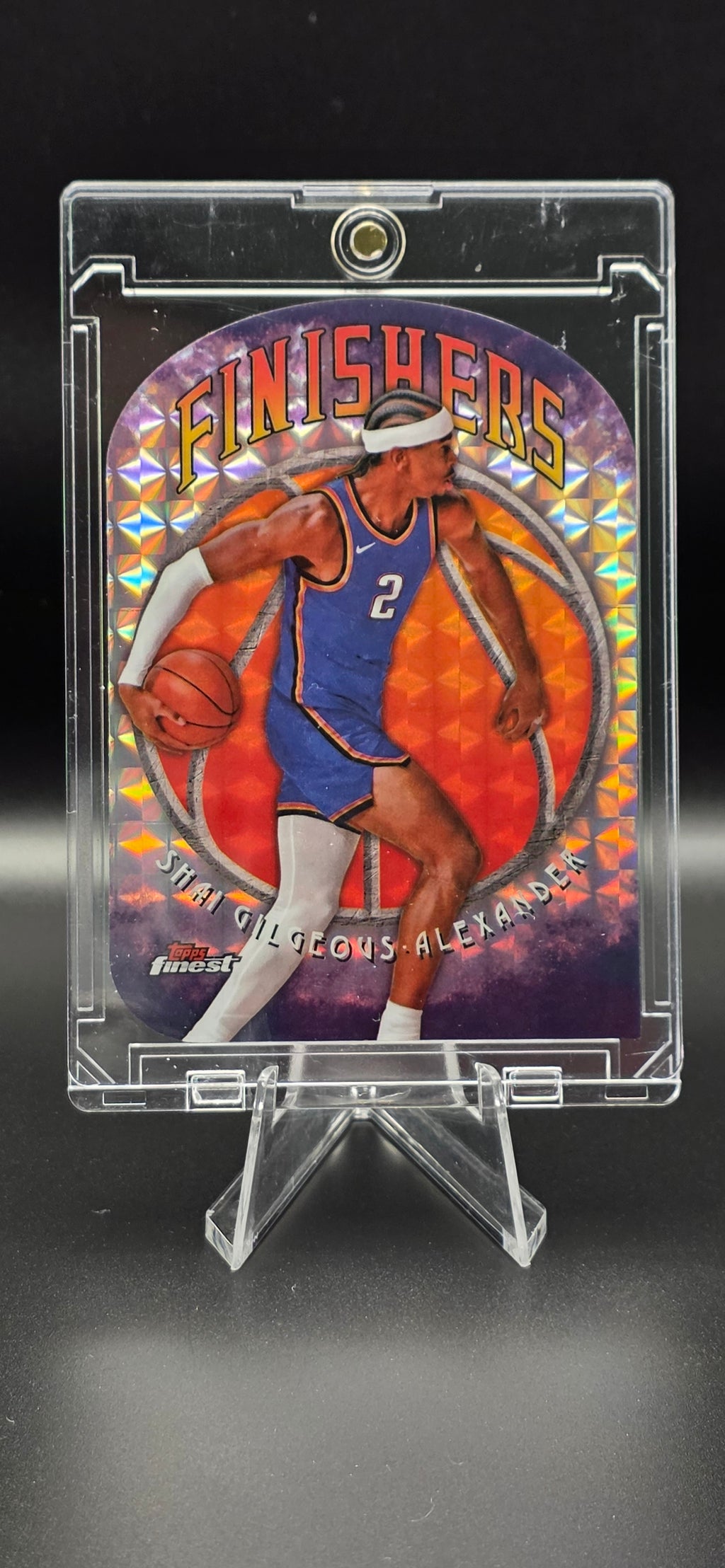 2024-25 Topps Finest Refractor Shai Gilgeous-Alexander #F-1