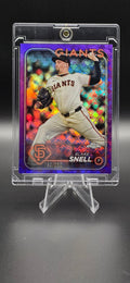 2024 Topps Chrome Logofractor Edition Purple Refractor Blake Snell #218 (182 of 250)