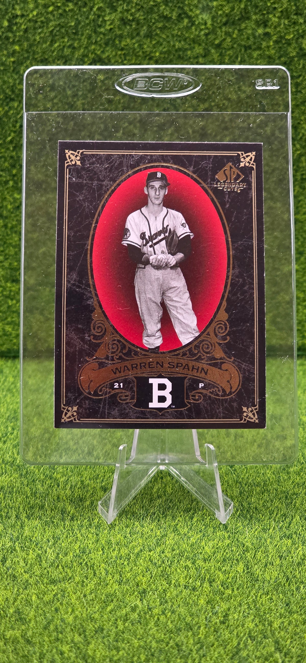 2007 SP Upper Deck Legendary Cuts - Warren Spahn #6
