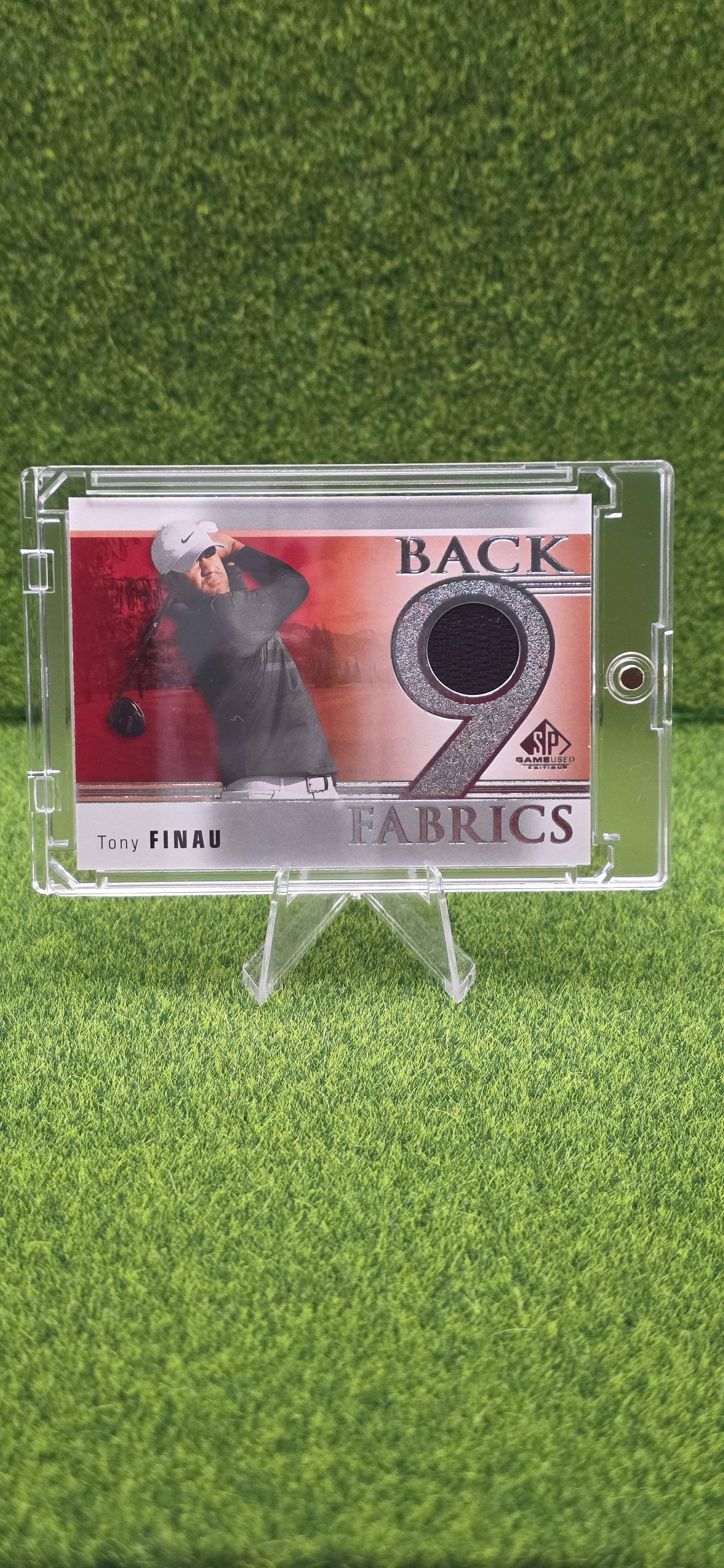 2021 SP Upper Deck Game Used Edition Back 9 - Tony Finau #B9-TF (RC)