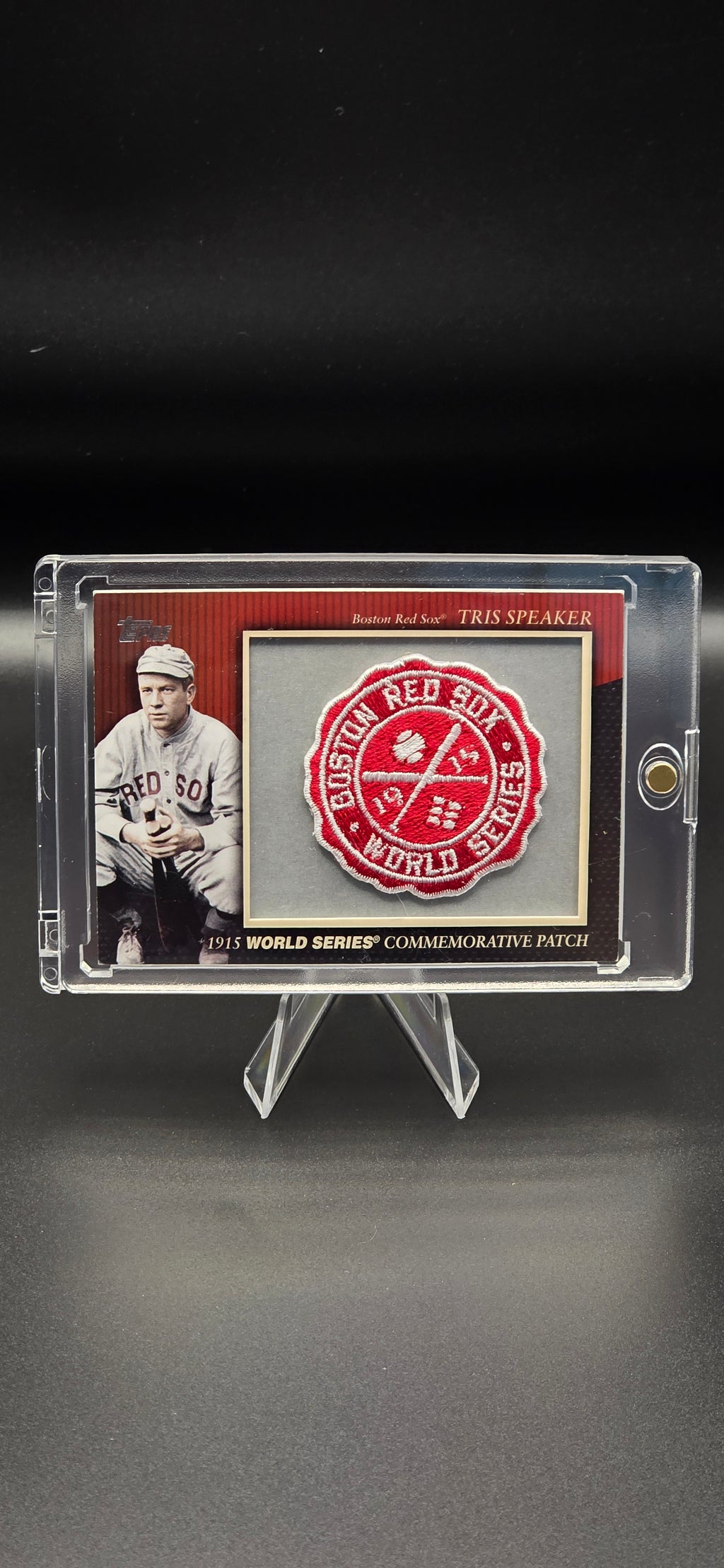 2010 Topps Tris Speaker Commemorative Patch #MCP-1