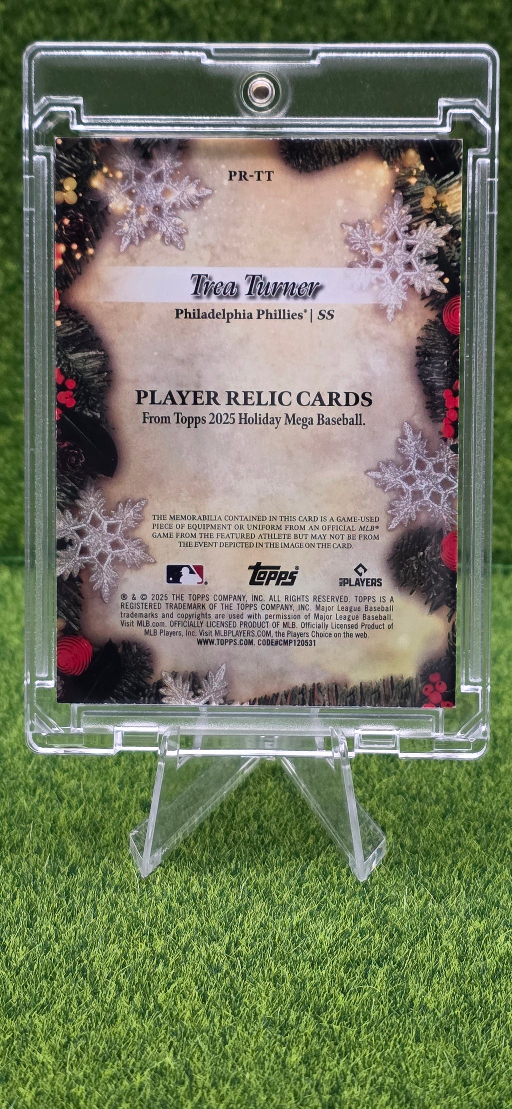2025 Topps Holiday Relics - Tre Turner #PR-TT (88 of 99)