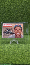 1956 Topps - Sammy White #168 (Gray Back) Autographed