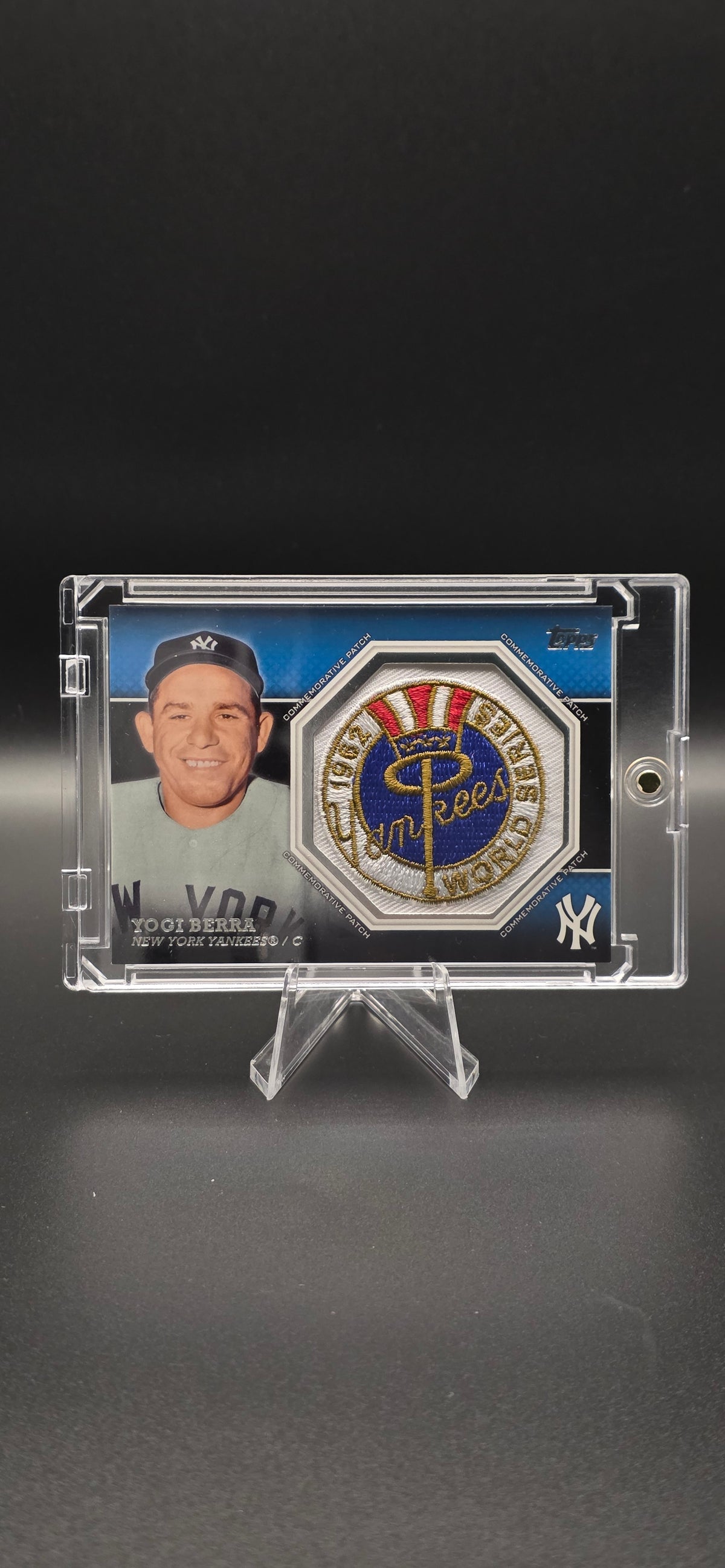 2013 Topps Manufactured Commemorative Patch - Yogi Berra #CP-33
