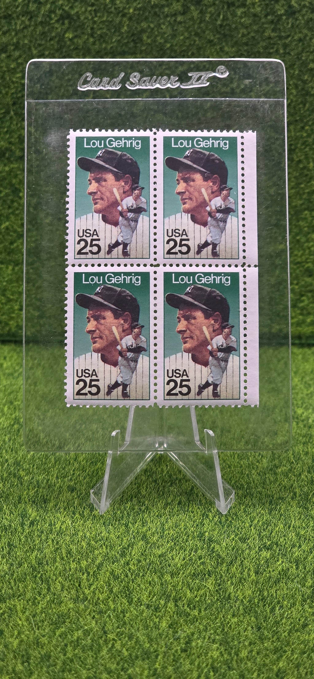 1989 United States Postage Stamp - Lou Gehrig (Scott Catalog #2417)