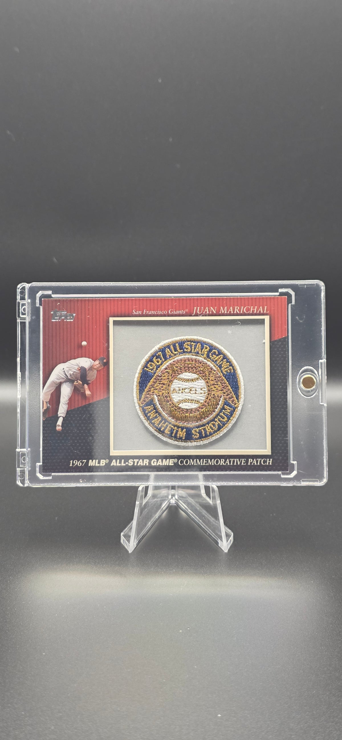 2010 Topps Manufactured Commemorative Patch Juan Marichal #MCP-20