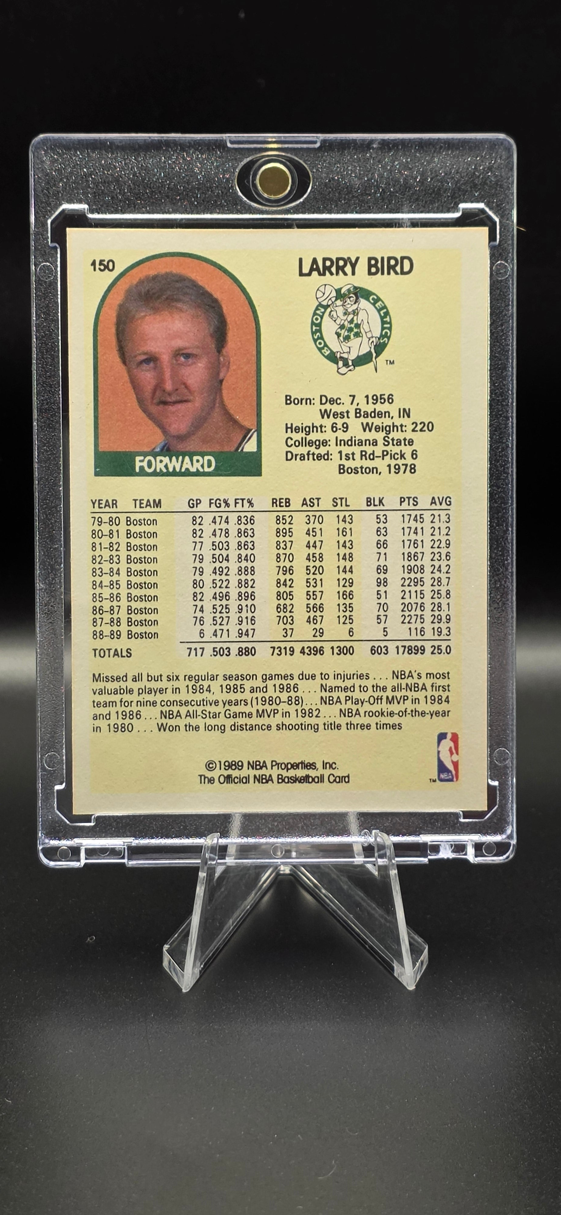 1989-90 NBA Hoops Larry Bird #150